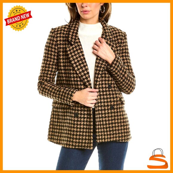 Jackets & Blazers - Faux Leather Blazer Modern Minimal Chic Oversized Y2K Vegan Leather Button